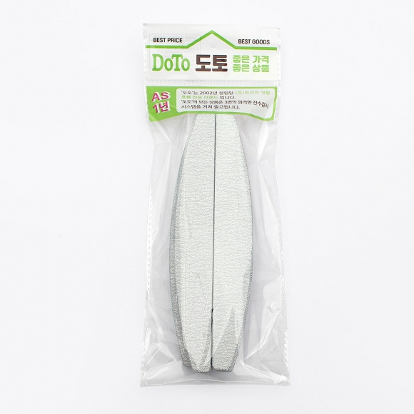 그릿랩 100 180 양면 네일파일 10p세트(반달형)