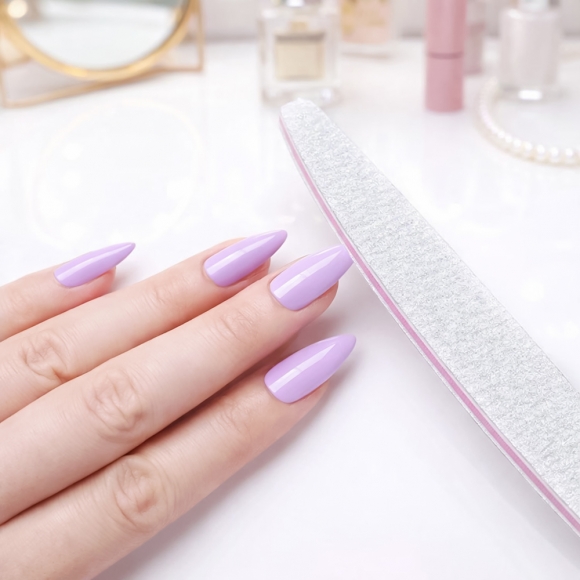 그릿랩 100 180 양면 네일파일 10p세트(반달형)