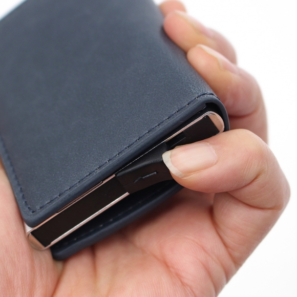 어반락 RFID 차단 카드지갑(네이비)