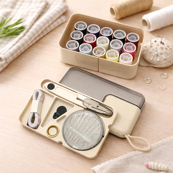 한땀 바느질 6종세트(아이보리)