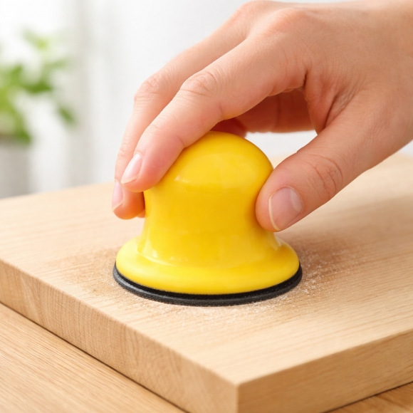 핸드 사포 홀더(17cm) (모자형)