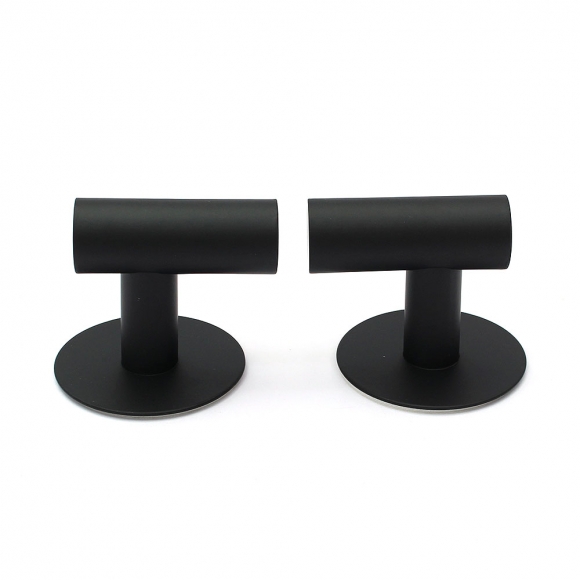 미니멀 스텐 접착식 후크 2p세트(블랙)