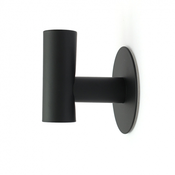 미니멀 스텐 접착식 후크 2p세트(블랙)