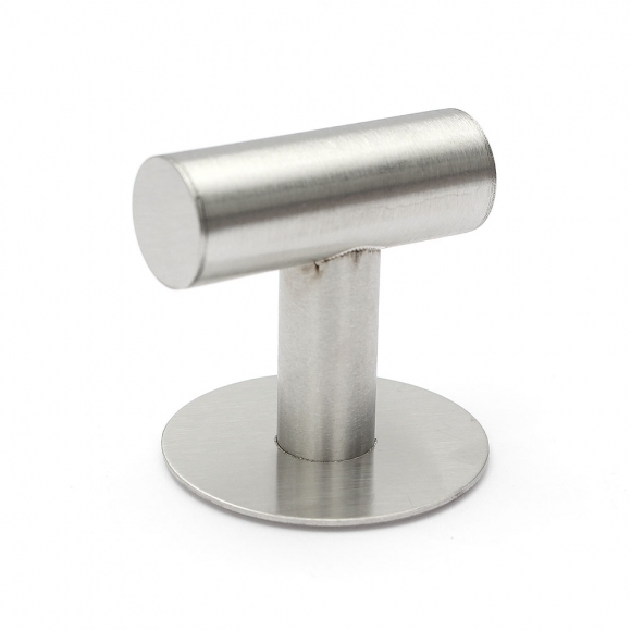 미니멀 스텐 접착식 후크 2p세트(실버)