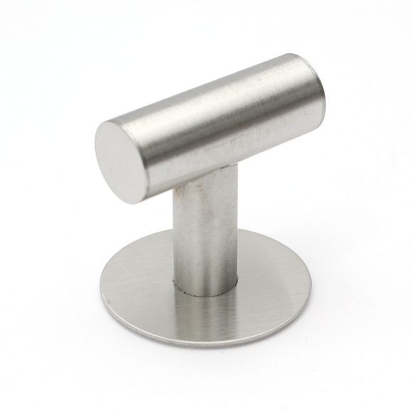 미니멀 스텐 접착식 후크 2p세트(실버)