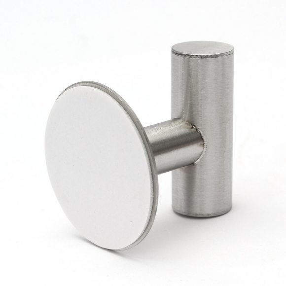 미니멀 스텐 접착식 후크 2p세트(실버)