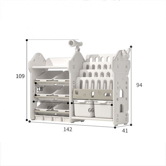 대용량 아기 장난감 수납장B-2