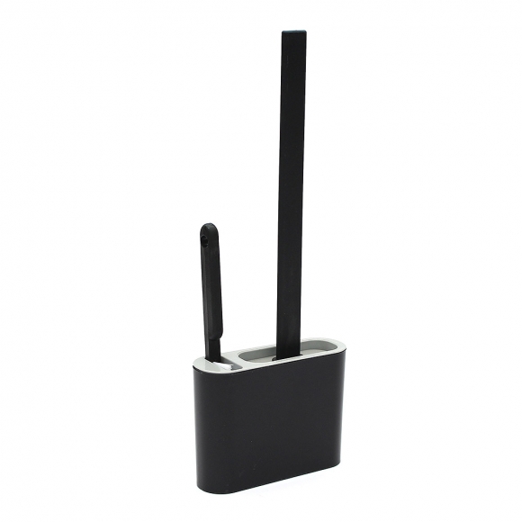 청결생활 실리콘 변기솔 2종 세트(블랙)