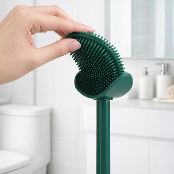 하이클린 실리콘 변기솔(그린)