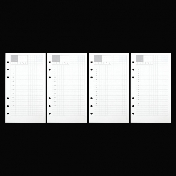 채움 6공 데일리 다이어리 속지 180매(A6)