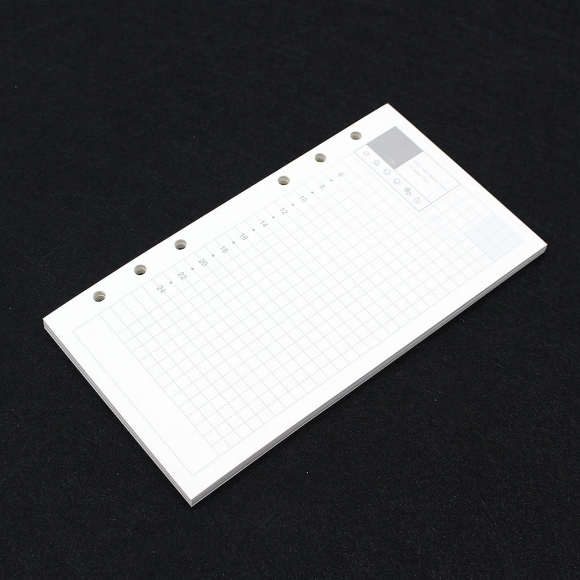 채움 6공 데일리 다이어리 속지 180매(A6)