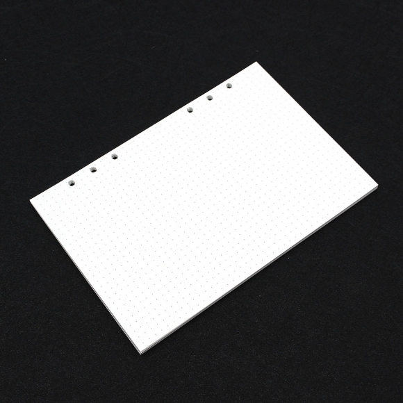 채움 6공 도트 다이어리 속지 180매(A5)