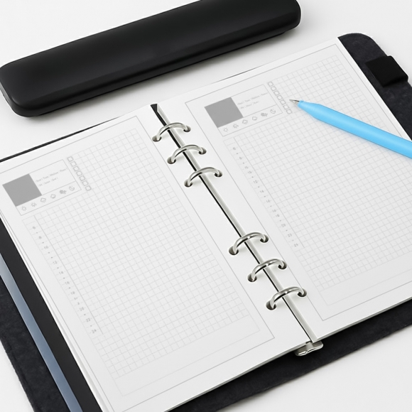 채움 6공 데일리 다이어리 속지 180매(A5)