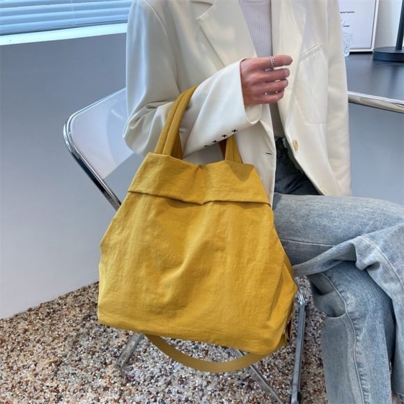 제이업 나일론 크로스백(머스타드)