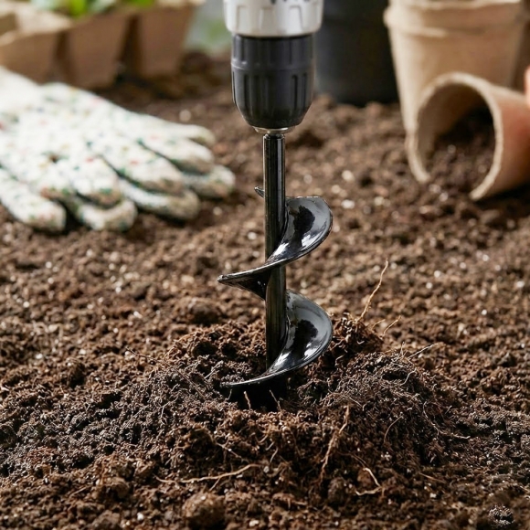 그린홀 전동드릴용 땅파기 어거 비트(4×22cm)