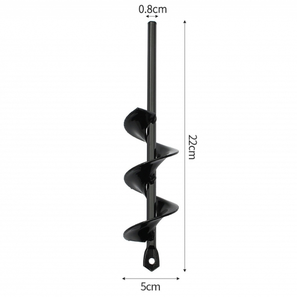 그린홀 전동드릴용 땅파기 어거 비트(5×22cm)