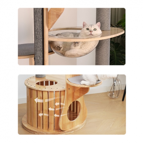 고양이 스크래쳐 다층 캣타워06