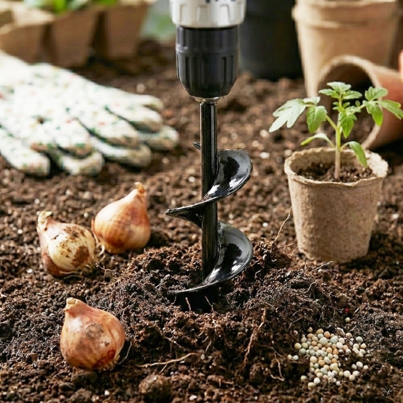 그린홀 전동드릴용 땅파기 어거 비트(4.6×37cm)