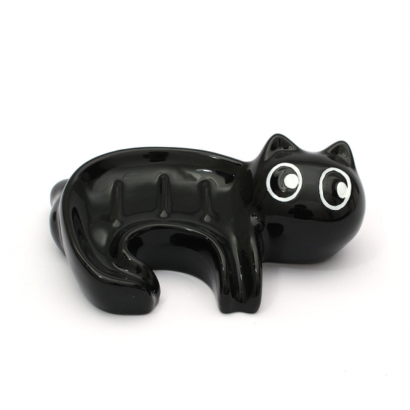 블랙캣 세라믹 비누받침대