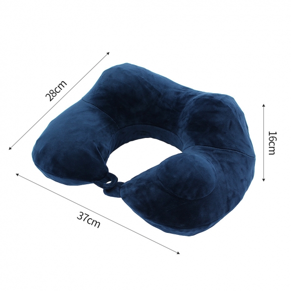 넥플로우 펌핑 에어 목베개(블루)