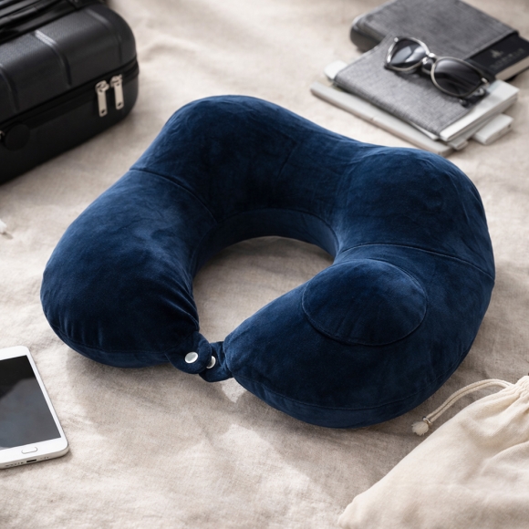 넥플로우 펌핑 에어 목베개(블루)