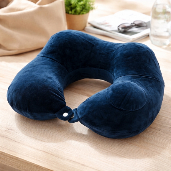 넥플로우 펌핑 에어 목베개(블루)