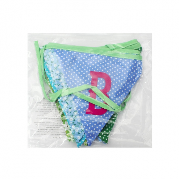 해피버스데이 패브릭 가랜드(그린)