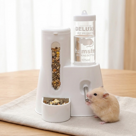 펫플로우 햄스터 급식 급수기