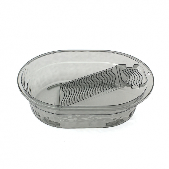 데이워시 빨래판 대야(투명그레이)