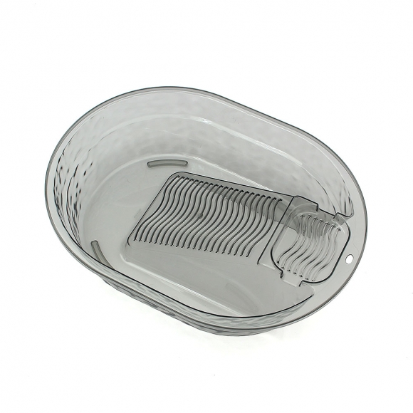 데이워시 빨래판 대야(투명그레이)