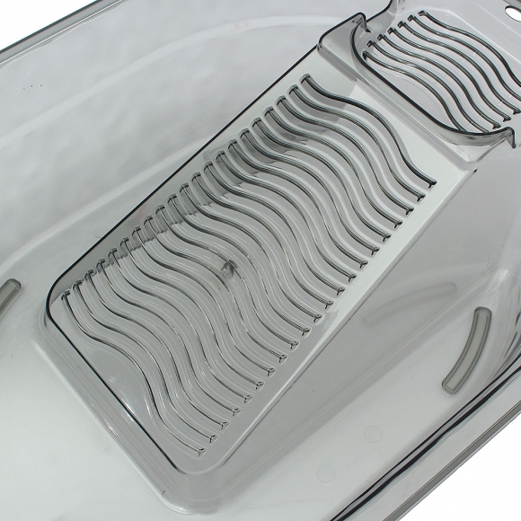 데이워시 빨래판 대야(투명그레이)