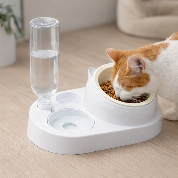 펫모아 반려동물 급수 급식기(도자기 그릇)