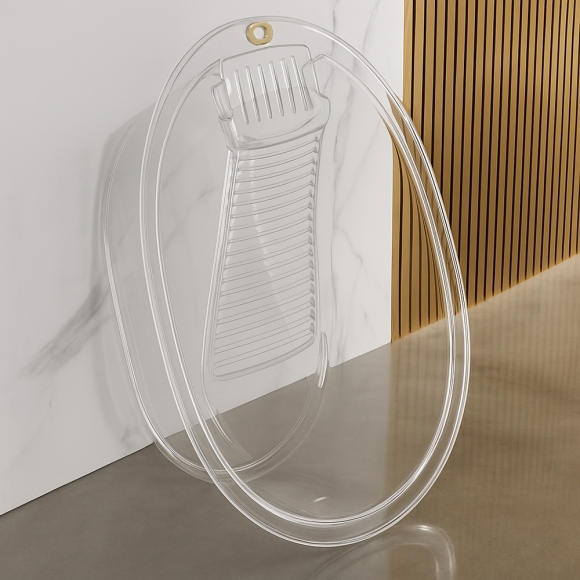 데이워시 빨래판 대야(투명)