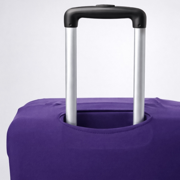 여행러버 스판 캐리어커버(22~25형) (퍼플)