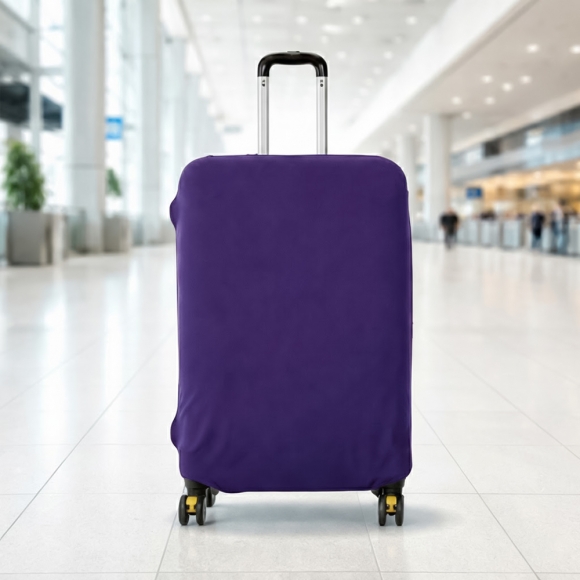 여행러버 스판 캐리어커버(22~25형) (퍼플)