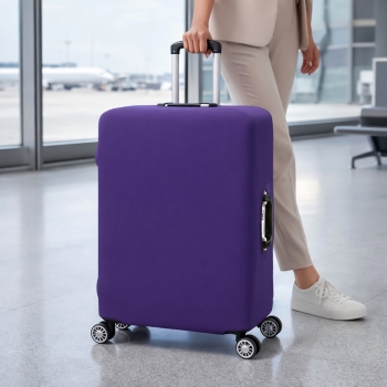 여행러버 스판 캐리어커버(22~25형) (퍼플)