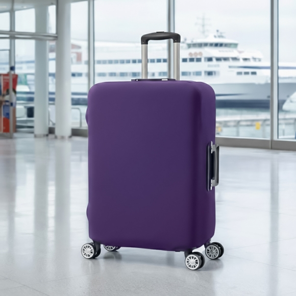 여행러버 스판 캐리어커버(29~32형) (퍼플)