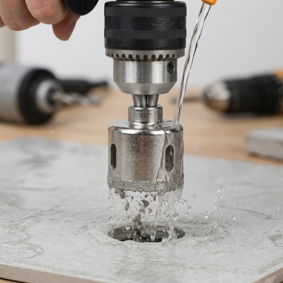 다이아몬드 타일 유리 홀쏘 10종세트 H2(6-30mm)