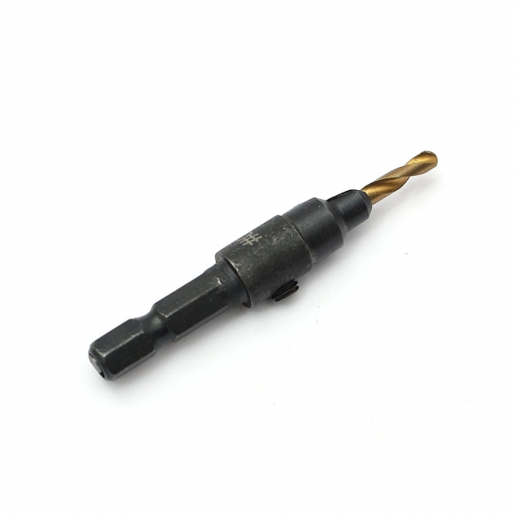 HSS 카운터싱크 드릴비트 5종 세트(골드)