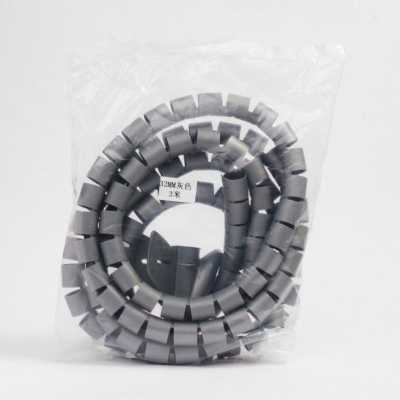 3m 스피드 전선정리 스네이크 커버(최대지름 32mm) (그레이)