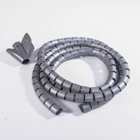 3m 스피드 전선정리 스네이크 커버(최대지름 32mm) (그레이)