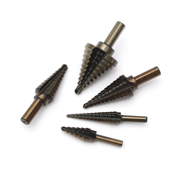 스텝드릴 비트 5종세트