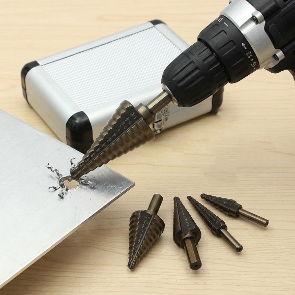 스텝드릴 비트 5종세트