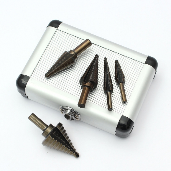 스텝드릴 비트 5종세트