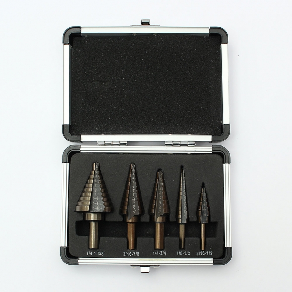스텝드릴 비트 5종세트