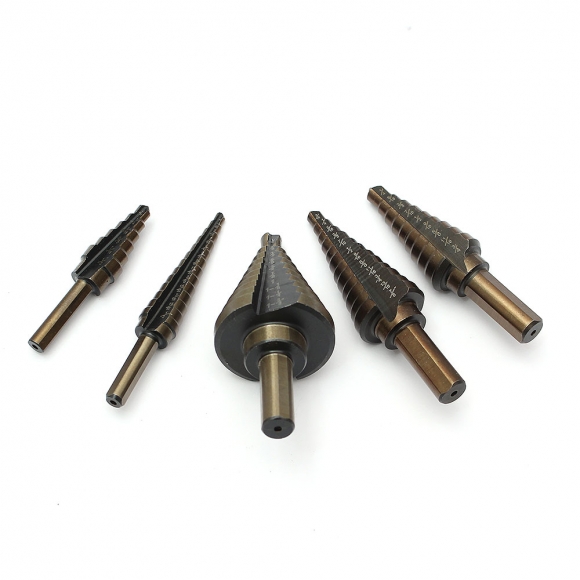 스텝드릴 비트 5종세트