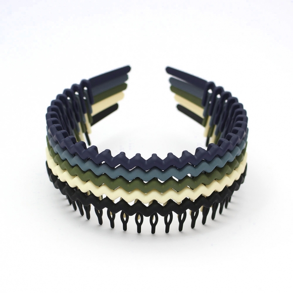 [비쥬홀릭] 웨이브 얇은 헤어밴드 5종세트