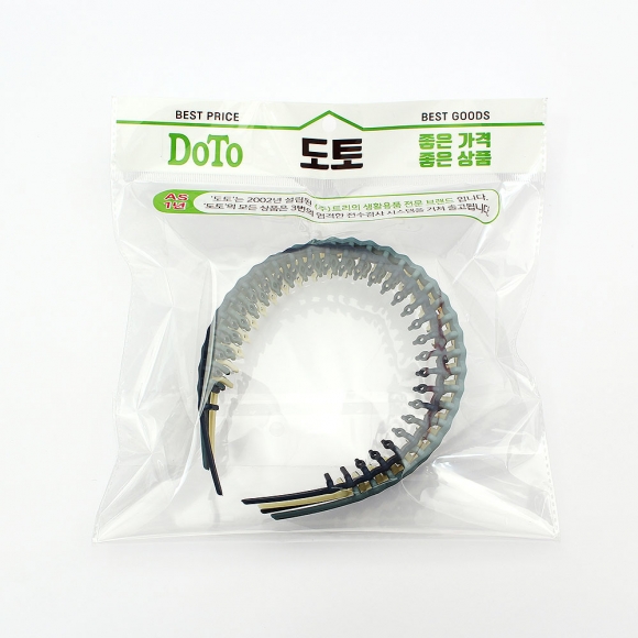 [비쥬홀릭] 웨이브 얇은 헤어밴드 5종세트