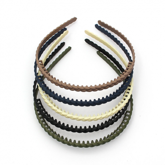 [비쥬홀릭] 꼬임 얇은 헤어밴드 5종세트