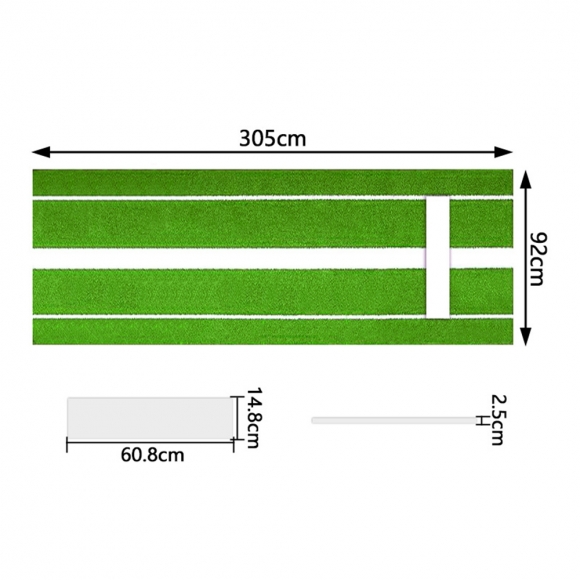 야구 피칭 훈련 매트(305cm*92cm)